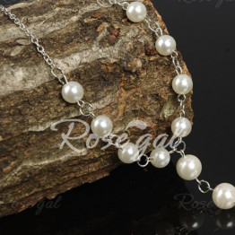 ONE PIECE Trendy Faux Pearl Decorated Anklet For Women