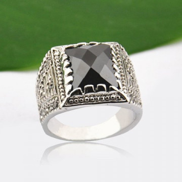 Chic Gem Decorated Ring For Men