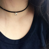 Chic Sparkling Faux Zircon Choker Necklace For Women