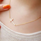 Fashion Simple Design Cross Pendant Necklace For Women